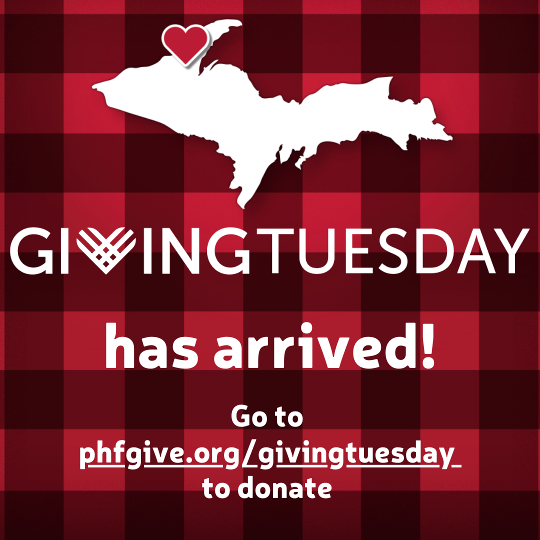 GivingTuesday 2020 is here and PHF is matching up to 200,000